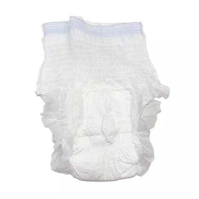 Pañal de baño blanco para adultos respirable certificado ISO CE para las necesidades del cliente