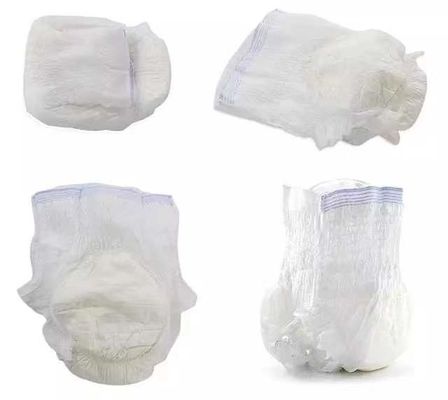 Pañal de baño blanco para adultos respirable certificado ISO CE para las necesidades del cliente