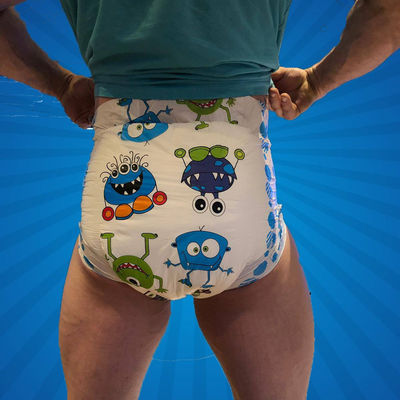 Absorción desechable Muñecos para adultos de edad avanzada muy gruesos Muñecos de dibujos animados Muñecos para bebés de edad adulta 6000 ml