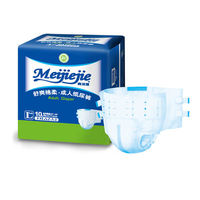 Mujeres lindas que usan pañales para adultos con absorción suave y transpirable