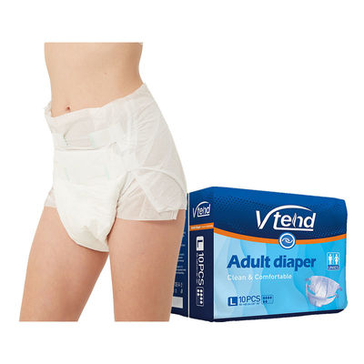 Pañales para adultos de tejido no tejido OEM de etiqueta privada personalizada para personas con incontinencia