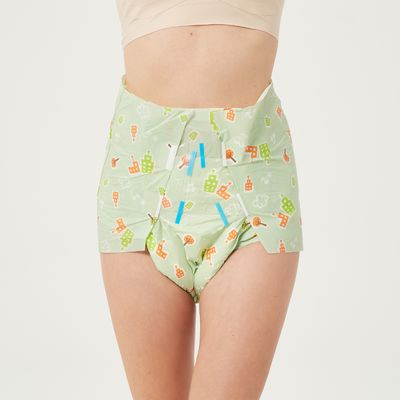 Super absorbente ABDL pañal para bebés adultos con superficie seca y diseño suave y transpirable