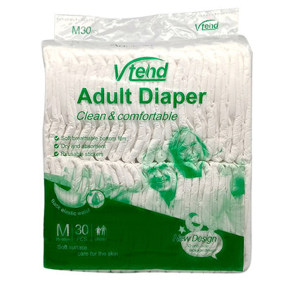 Pantalones de mujer desechables económicos con superficie seca y canal de prevención de fugas 3D