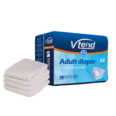 Super alta absorción de trabajo pesado lindo impreso de edad avanzada pañales para la incontinencia