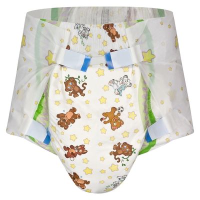 Pañal desechable para adultos de gran espesor para pañal impreso colorido y sexy ABDL