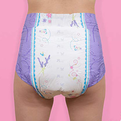 Pañal para adultos ultra grueso con una sábana super suave no tejida y una pulpa de flujo superabsorbente