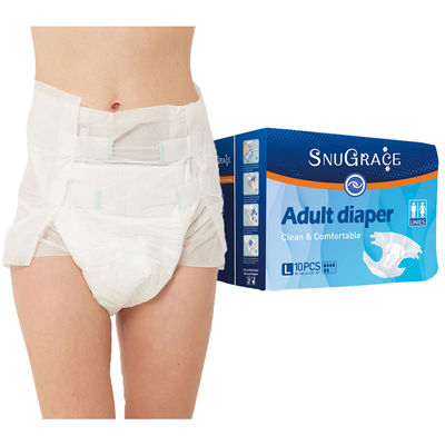 Pañales para adultos OEM profesionales con cintura elástica y transpirabilidad personalizada