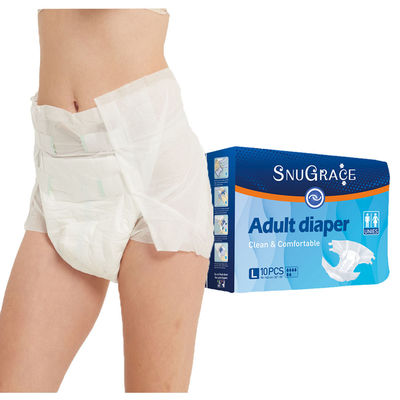 Pañales para adultos de material de pulpa de flujo para una máxima absorción y comodidad en el hospital