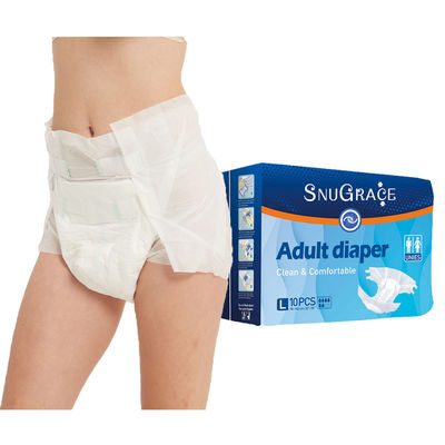 Protección contra fugas impermeable Unisex Incontinencia Pañales para adultos con diseño ultra suave