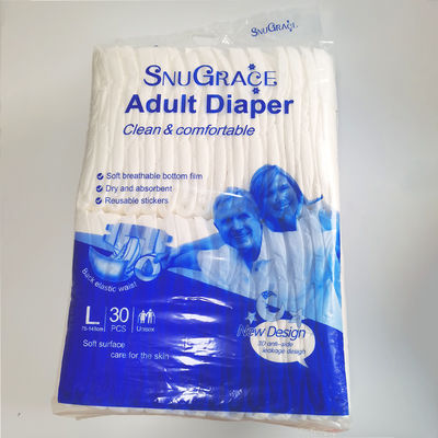 Muchos pañales desechables para adultos para ancianos Impreso anti-fuga 3D Canal de prevención de fugas