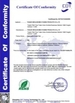 China Tianjin Wholesome Hygiene Products Co.,Ltd. certificaciones